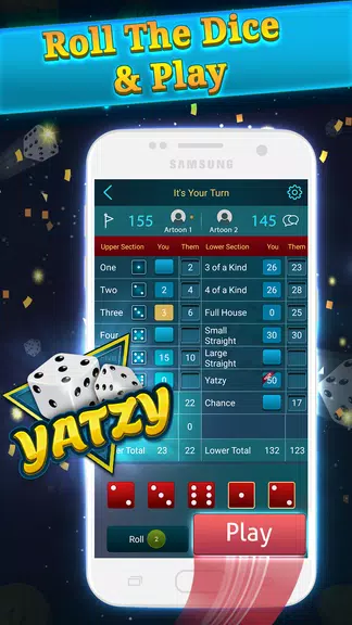 Yatzy - Free Dice Games Screenshot 2