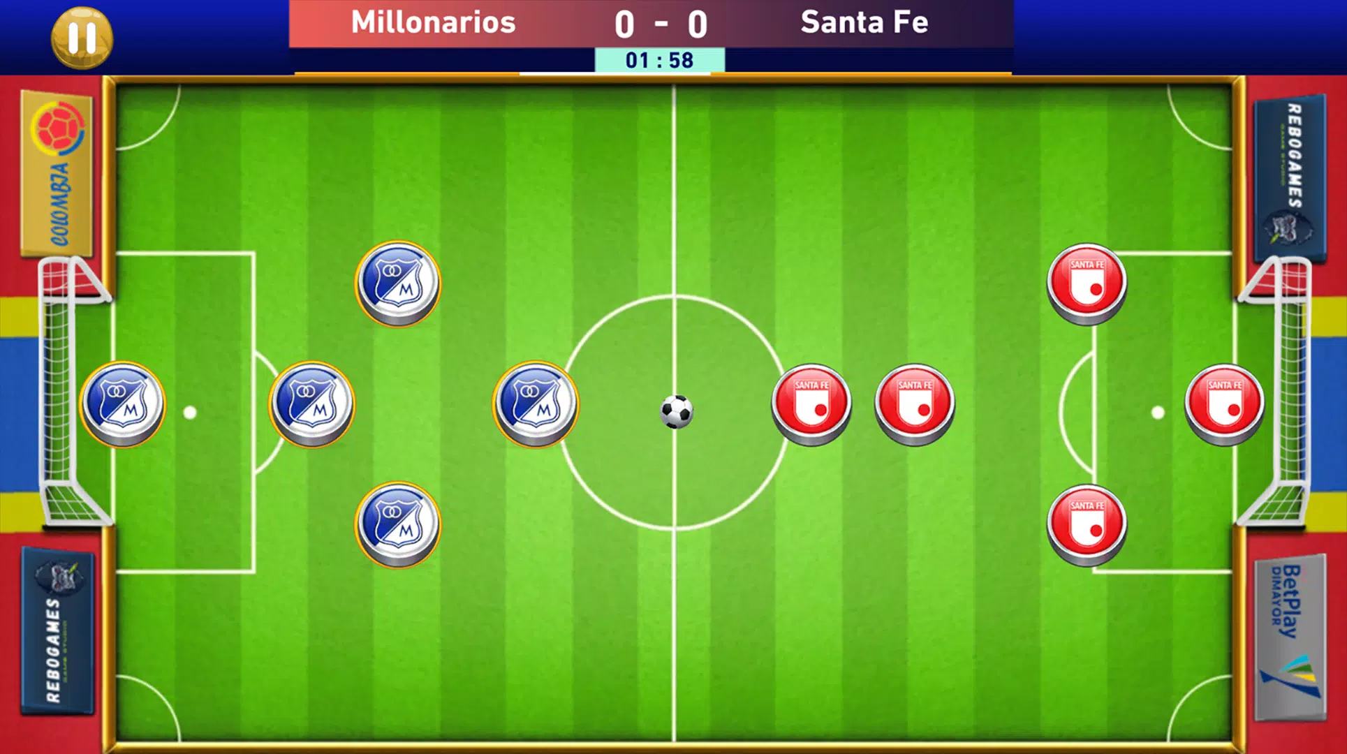 Liga Colombiana Juego Captura de pantalla 1