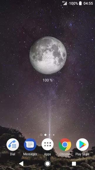 Simple Moon Phase Calendar Скриншот 2