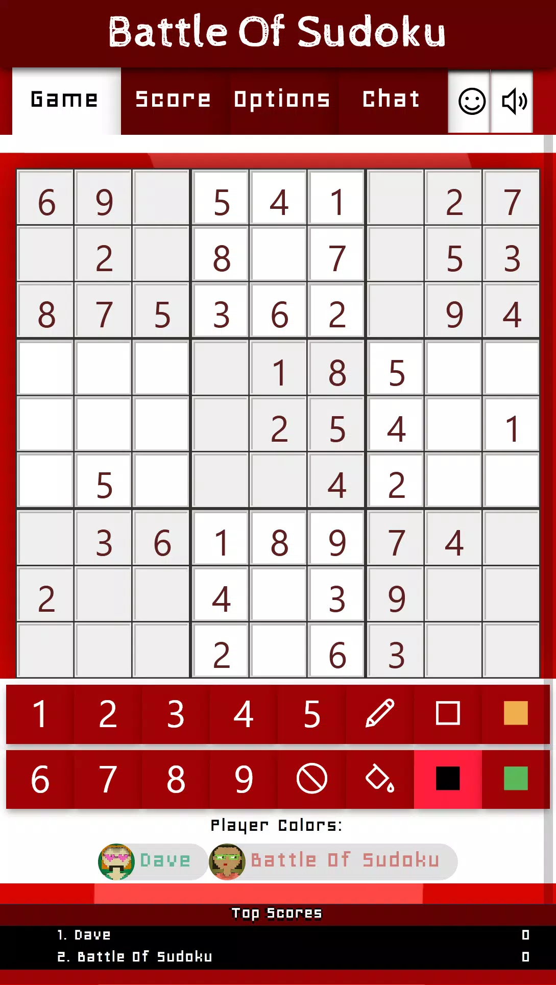 Battle Of Sudoku Tangkapan skrin 0