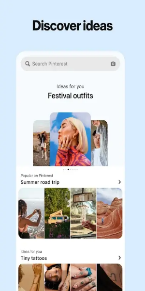 Pinterest Zrzut ekranu 2