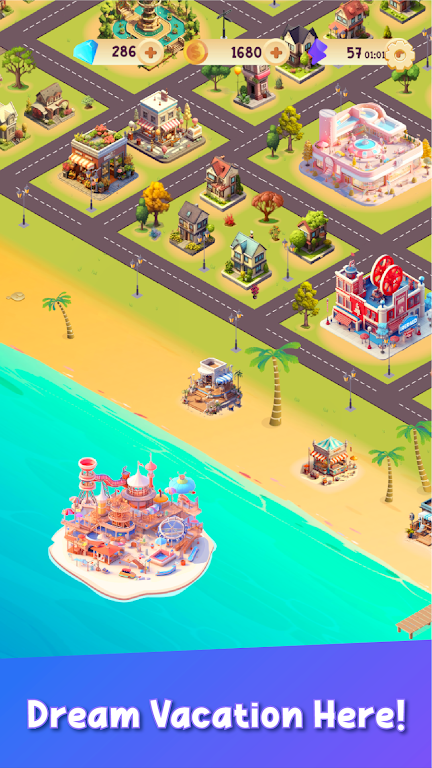 Merge Island - Dream Town Game应用截图第3张