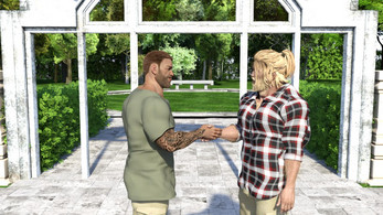 A Day in the Park (gay bara 18+ demo available) スクリーンショット 1