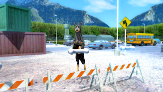 Doberman Dog Simulator Captura de pantalla 3