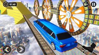 Extreme Limo Car Gt Stunts 201 Ekran Görüntüsü 1