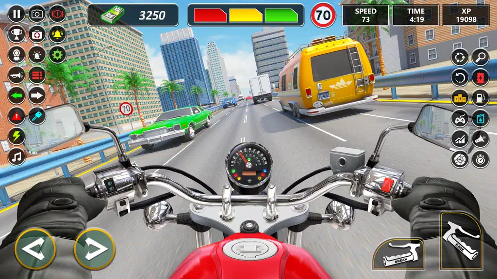 Moto Race Games: Bike Racing Captura de pantalla 1