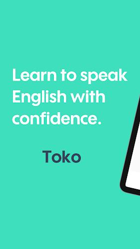 Toko：與 AI 機器人練習真實英語對話，增強英文口說自信 스크린샷 2