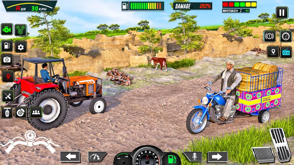 Tuk Tuk Rickshaw: Auto Game 스크린샷 0