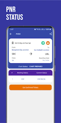 Mobile IRCTC Ticket Booking應用截圖第1張