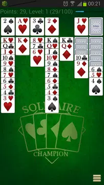 Solitaire Champion HD Ekran Görüntüsü 1