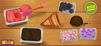 Ice Cream Making Game For Kids Schermafbeelding 1