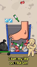 Trash King: Clicker Games Zrzut ekranu 1