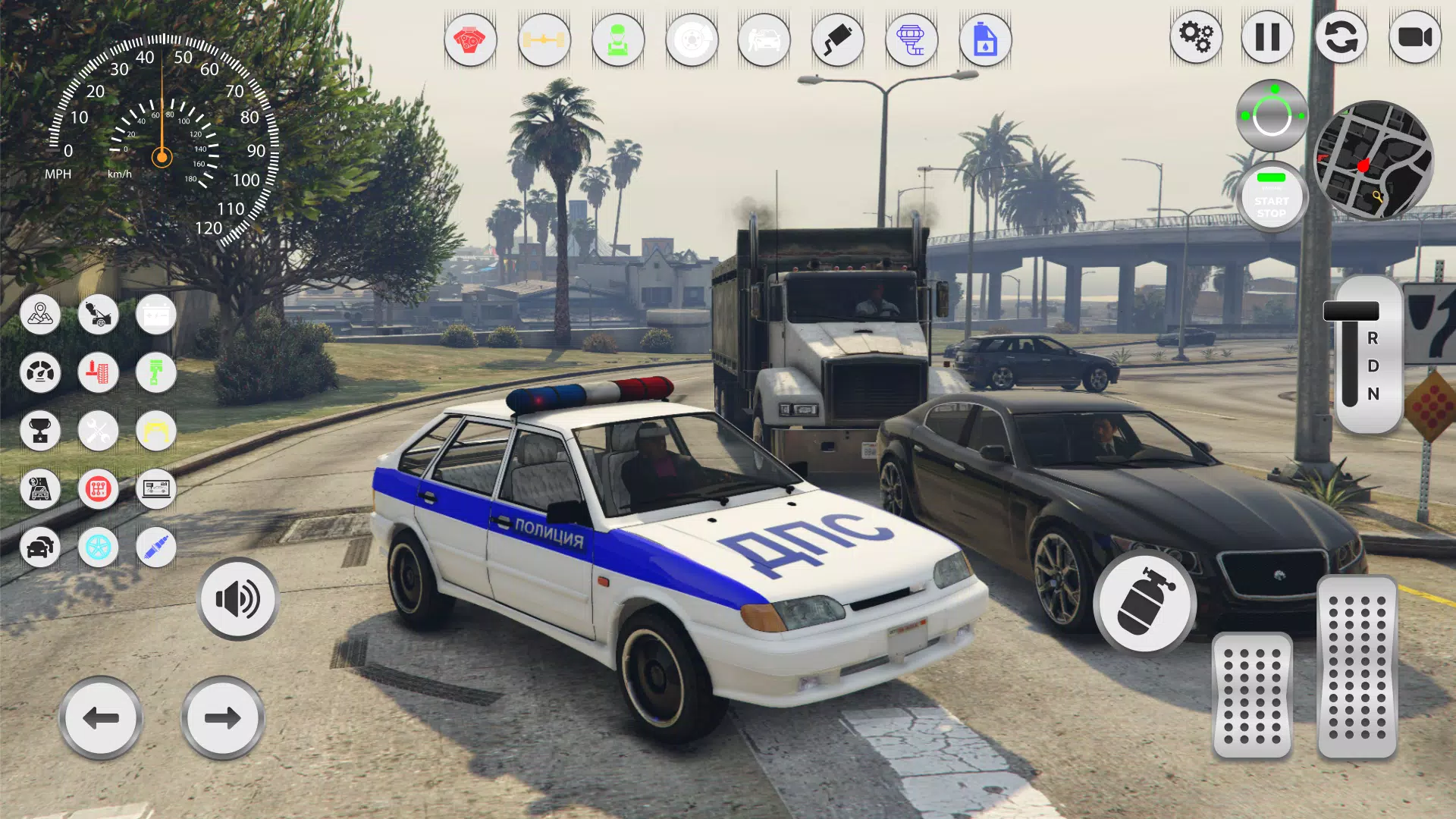 Lada 2114 Police Pursuit Schermafbeelding 1