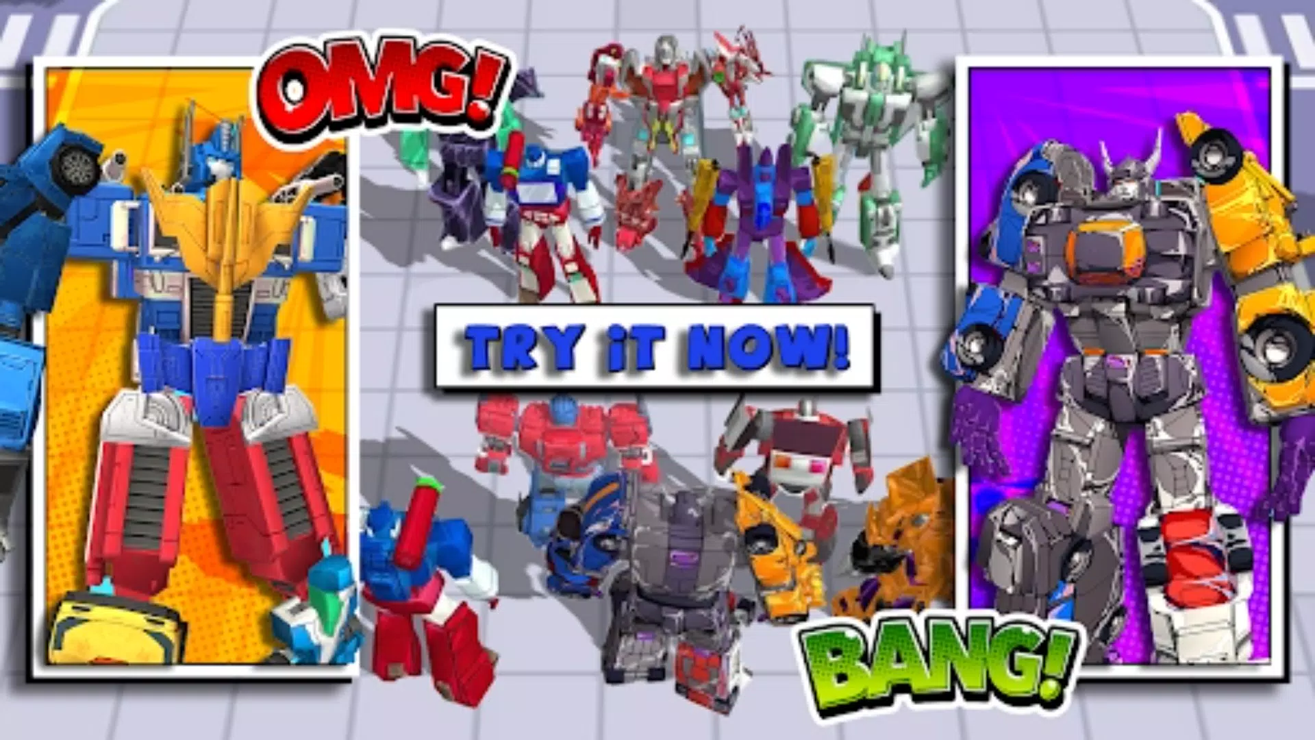 Superhero Robot Monster Battle Tangkapan skrin 0