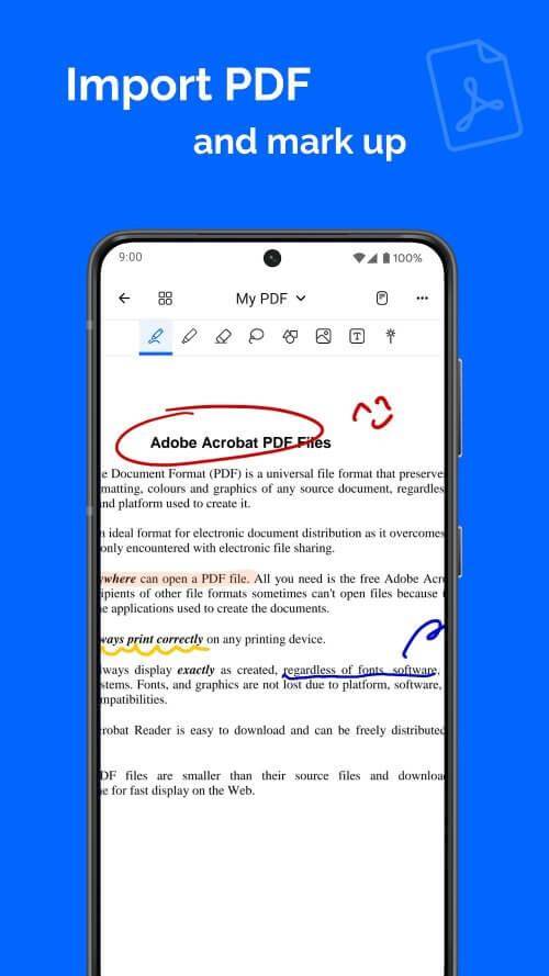 Notewise - Notes & PDF Capture d'écran 3