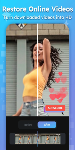 AI Video Enhancer - HiQuality স্ক্রিনশট 2