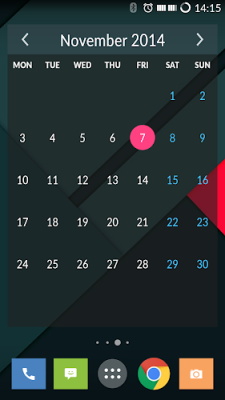 Month Calendar Widget by BiHSnow Screenshot 1