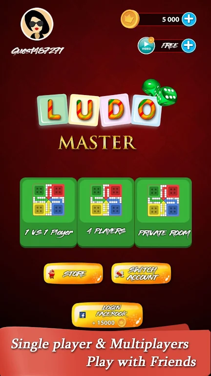 Ludo Master : Ultimate Dice Game Captura de tela 1