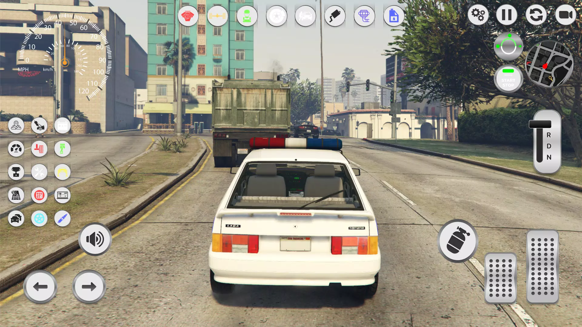Lada 2114 Police Pursuit Schermafbeelding 0