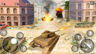 Tank Wars - Tank Battle Games Capture d'écran 1