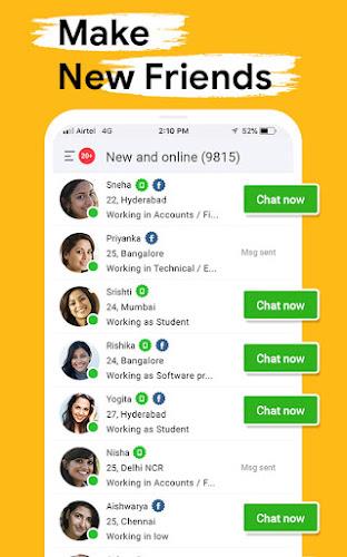 QuackQuack Dating App in India ဖန်သားပြင်ဓာတ်ပုံ 0