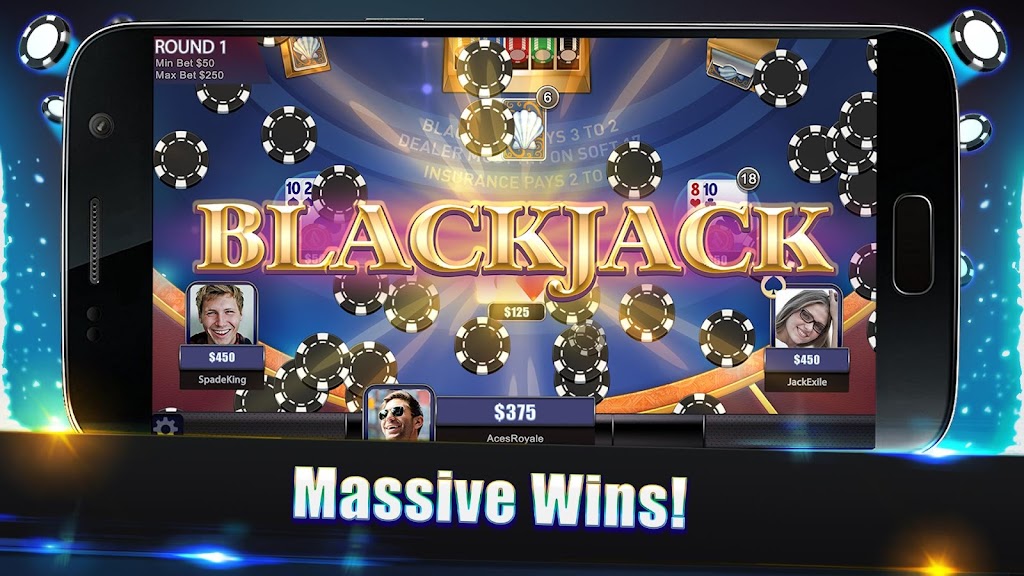 Blackjack Legends: 21 Online Multiplayer Casino स्क्रीनशॉट 2