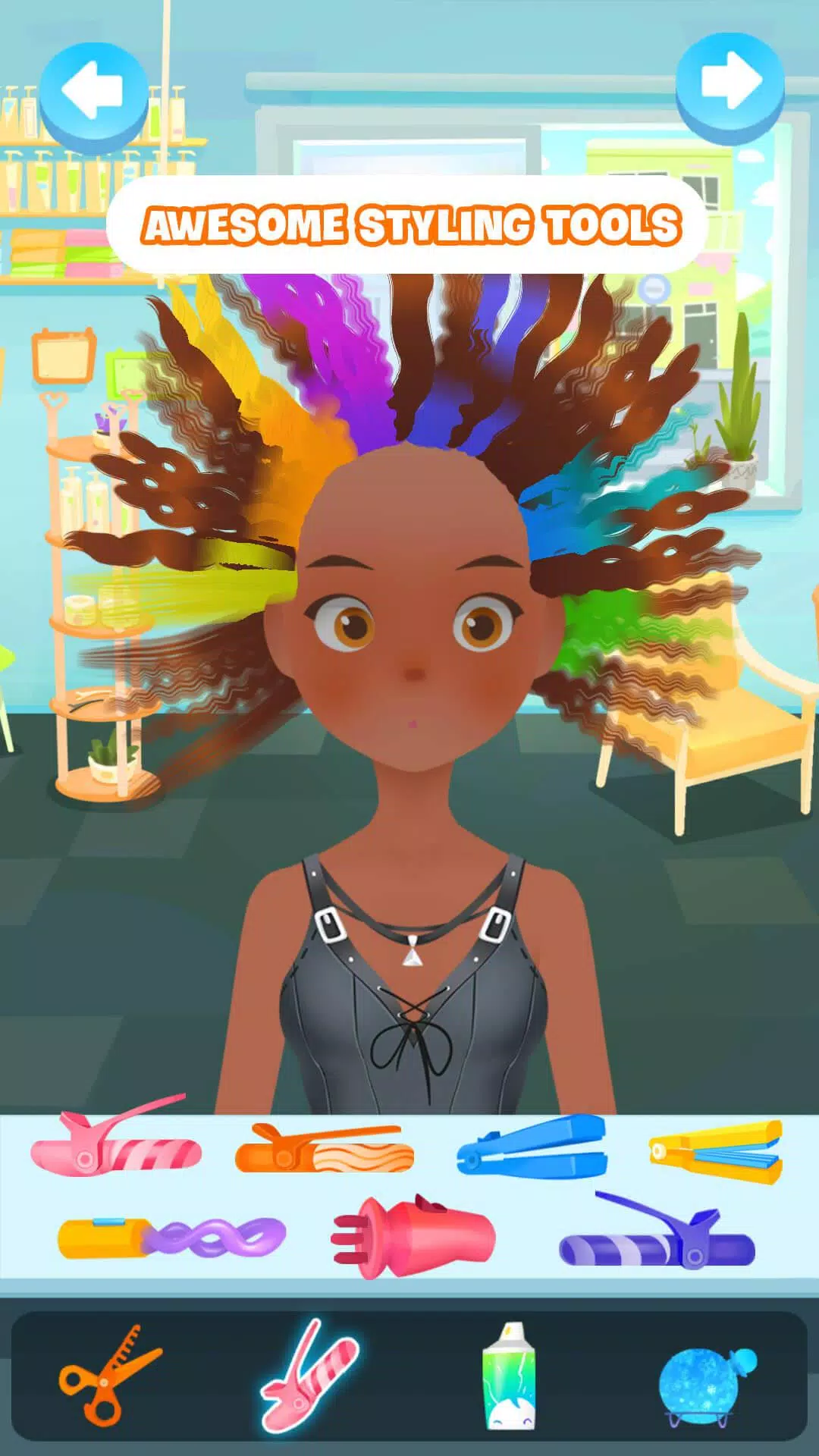 Hair salon games : Hairdresser ဖန်သားပြင်ဓာတ်ပုံ 1