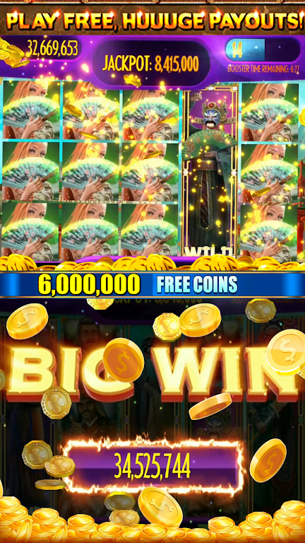Chinese Opera Dynasty Free Vegas Slot Machine Скриншот 1