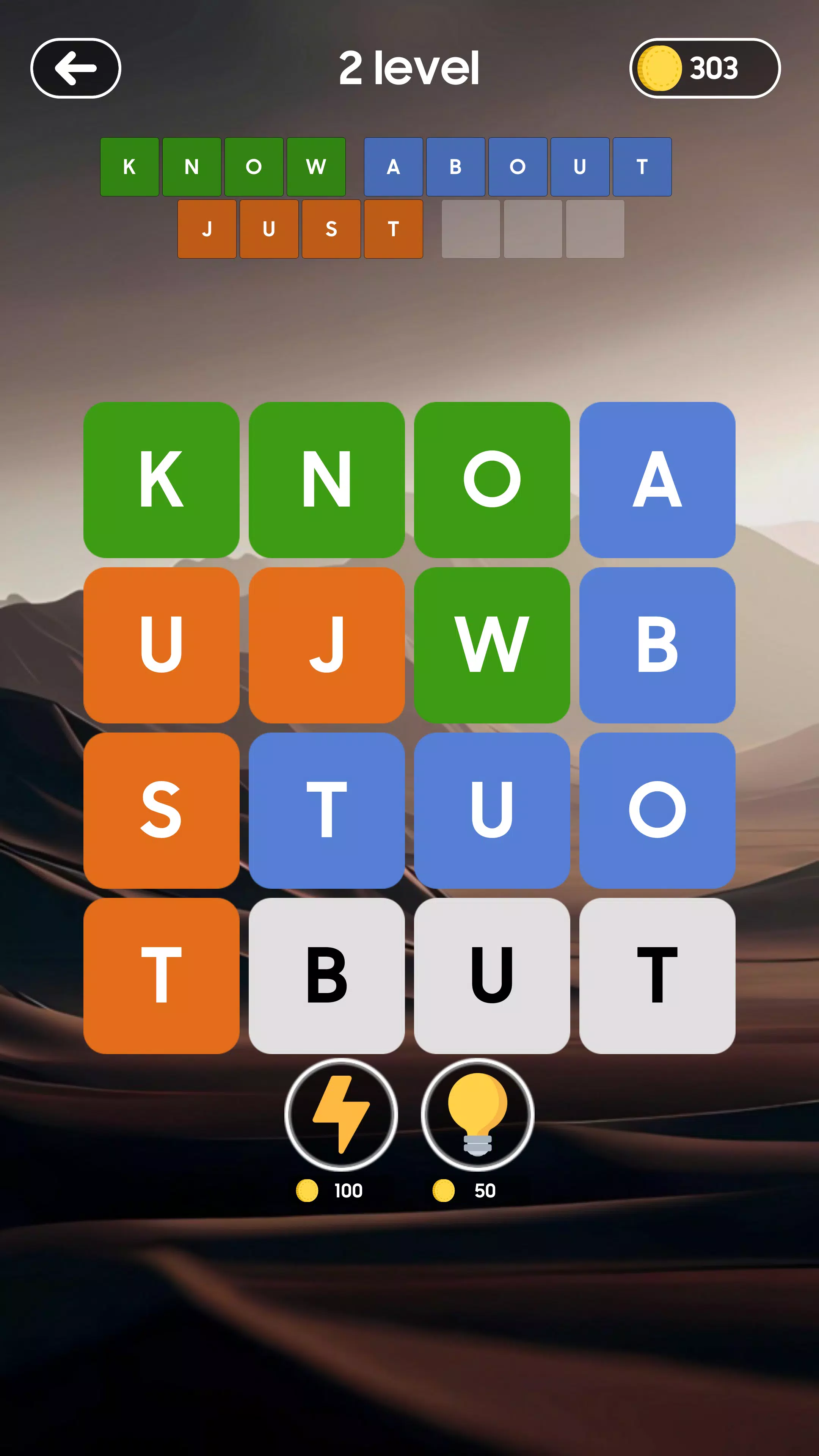 Fillwords - Crossword game應用截圖第2張