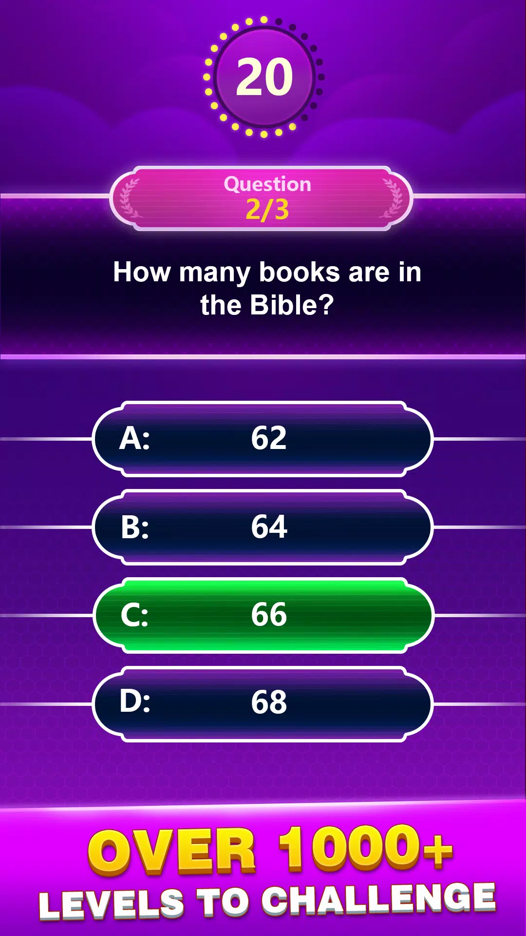 Bible Trivia Captura de pantalla 1