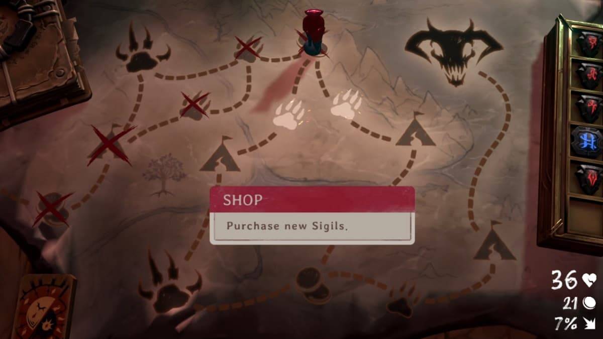 League of Legends Demony Hand Sigil Shop na mapie