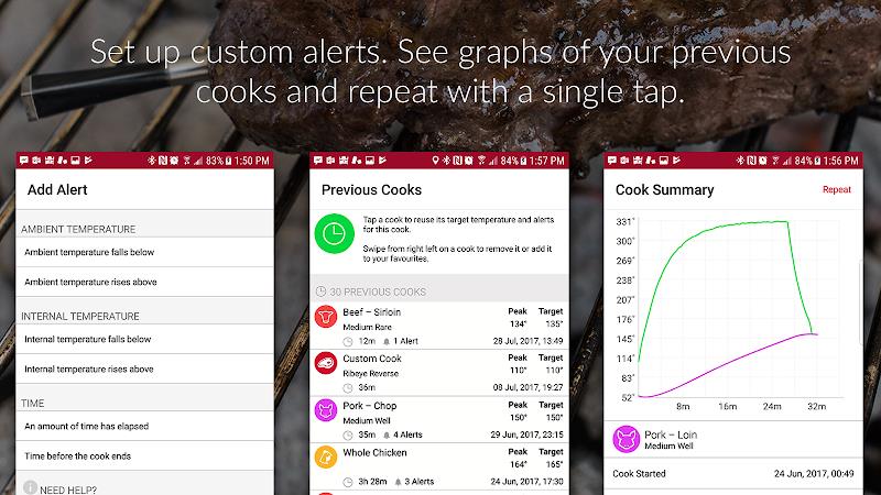 MEATER® Thermomètre à viande Capture d'écran 1