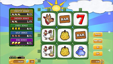 Cherry Gallina 9 Reels Slot Screenshot 0