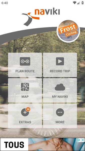 Naviki – Bike navigation Скриншот 0