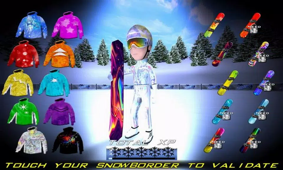 Snowboard Racing Ultimate Captura de tela 2