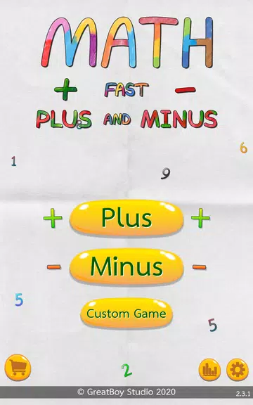 Math Fast Plus and Minus Tangkapan skrin 0