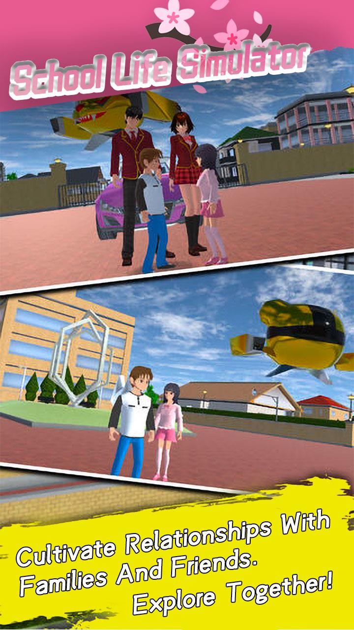 School Life Simulator স্ক্রিনশট 1