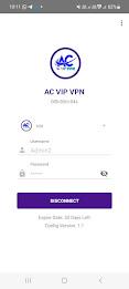 AC VIP VPN स्क्रीनशॉट 0