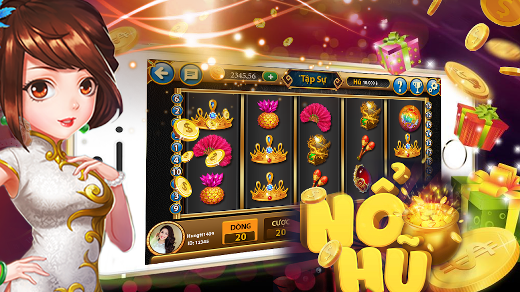 Slot - Vuong quoc lucky, Game Danh Bai Doi Thuong Screenshot 0