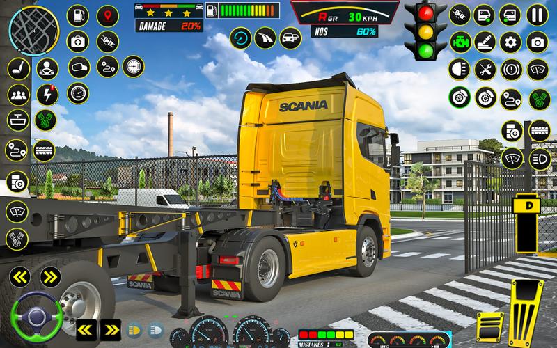 Cargo Truck Driving Game 2024 Schermafbeelding 1