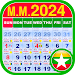 Myanmar Calendar 2024 - 2025