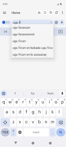English Somali Dictionary Capture d'écran 3