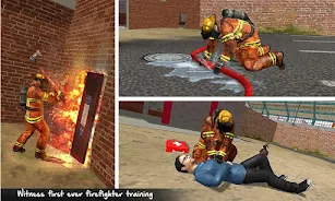 Fire Truck: Firefighter Game スクリーンショット 3