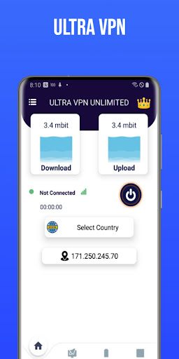 Ultra VPN Proxy 2023 ဖန်သားပြင်ဓာတ်ပုံ 0