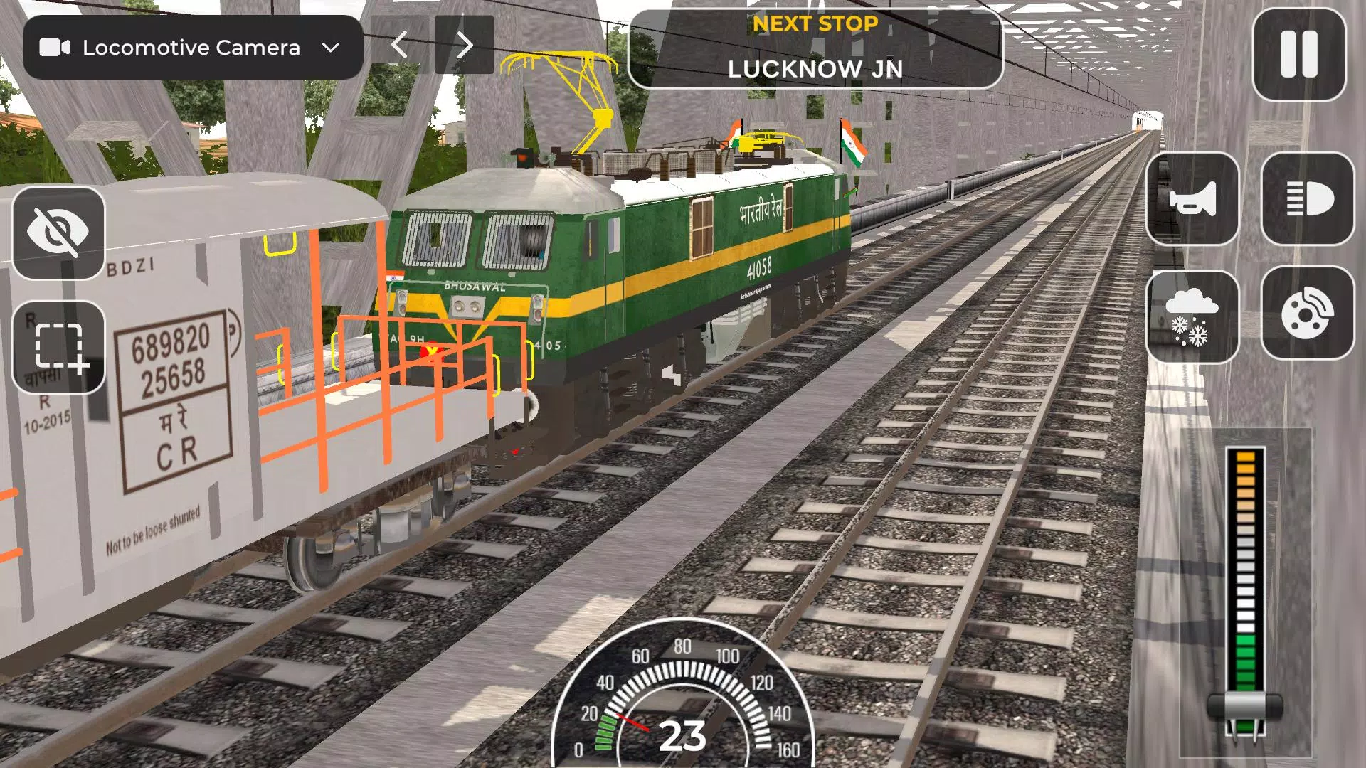 Indian Railway Train Simulator Screenshot 0