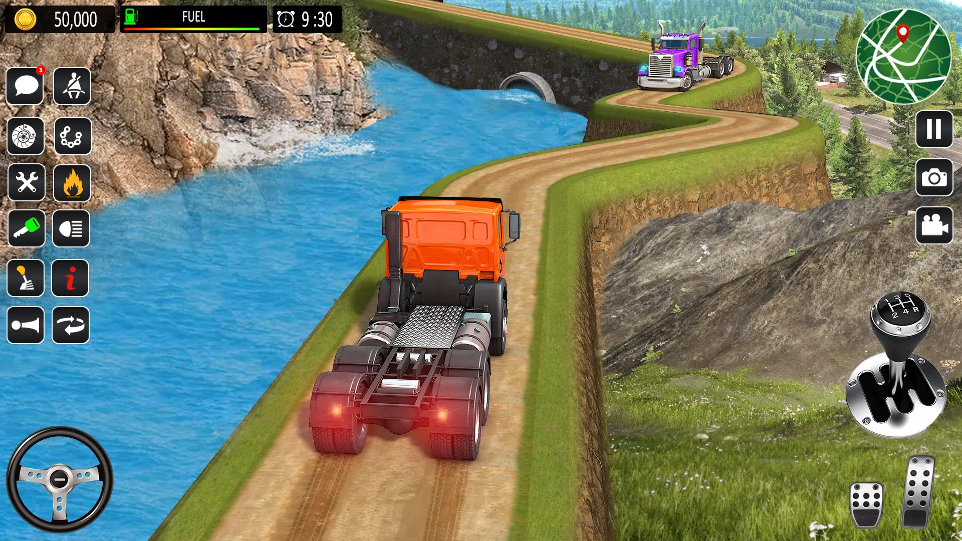 Mountain Truck Driving Games Captura de tela 3