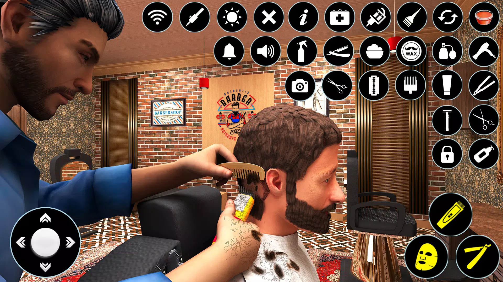 Barber Shop Game: Hair Salon Capture d'écran 2