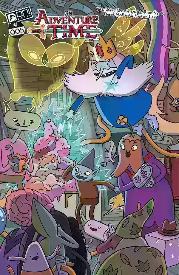 Adventure Time comic issue 5 cover art 5