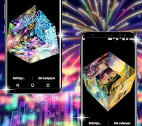 Amazing Cube Live Wallpaper স্ক্রিনশট 3