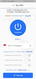 Go VPN - Google One-Key SignIn Ekran Görüntüsü 1